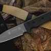 TOPS Air Wolfe 5" Fixed Blade Tactical Knife 1095 High Carbon