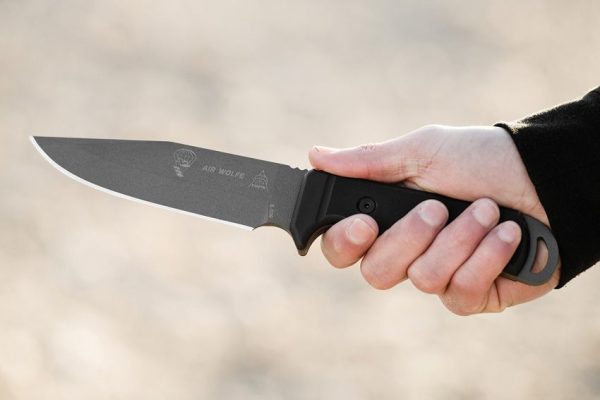 TOPS Air Wolfe 5" Fixed Blade Tactical Knife 1095 High Carbon
