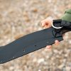 TOPS A-Klub Machete 12.38" 1095HC Fixed Blade Kydex Sheath
