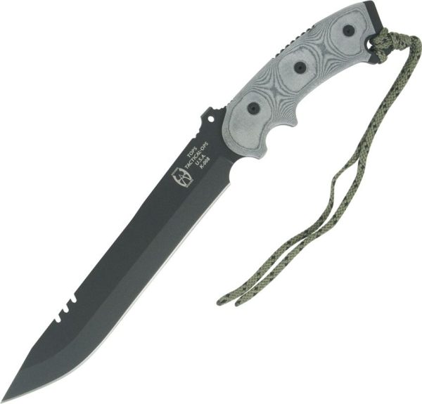TPAN9HP.jpg TOPS Anaconda Hunters Point 9.5" 1095 Fixed Blade Knife
