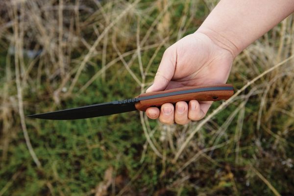 TOPS Armado 6.5 Fixed Blade Knife 1095HC Steel Tan Micarta