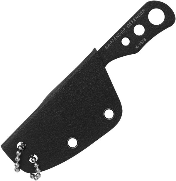 TOPS Bartender Defender Fixed Blade 1095 Steel Tactical Knife USA
