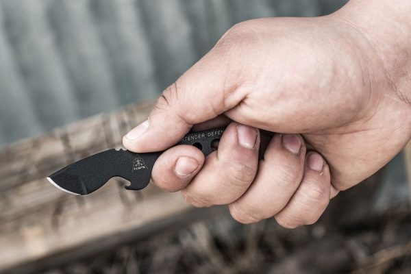 TOPS Bartender Defender Fixed Blade 1095 Steel Tactical Knife USA