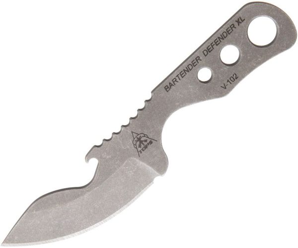 TOPS Bartender Defender XL Fixed Blade 1095HC Steel Knife