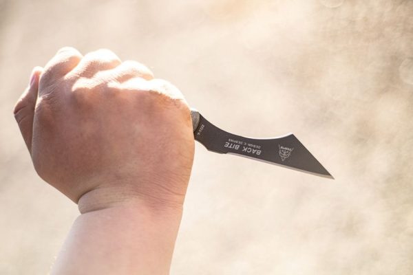 TOPS Back Bite Fixed Blade 1095 Carbon Steel Tactical Knife