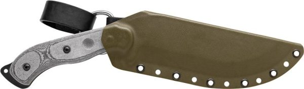 TOPS Bushcrafter Kukuri 7.38" 1095HC Fixed Blade Knife USA