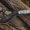 TOPS Bushcrafter Kukuri 7.38" 1095HC Fixed Blade Knife USA