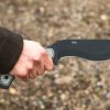 TOPS Bushcrafter Kukuri 7.38" 1095HC Fixed Blade Knife USA