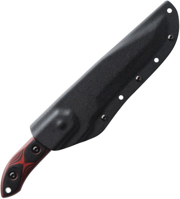 TOPS Black Heat 1095HC Fixed Blade Knife 6.5" USA Made
