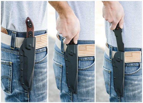 TOPS Black Heat 1095HC Fixed Blade Knife 6.5" USA Made