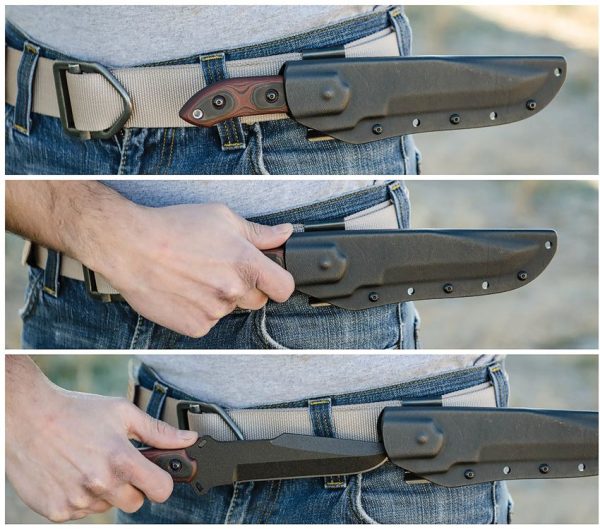 TOPS Black Heat 1095HC Fixed Blade Knife 6.5" USA Made