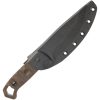 TOPS Brakimo Fixed Blade 5.25" 1095HC Tungsten Cerakote Green Micarta