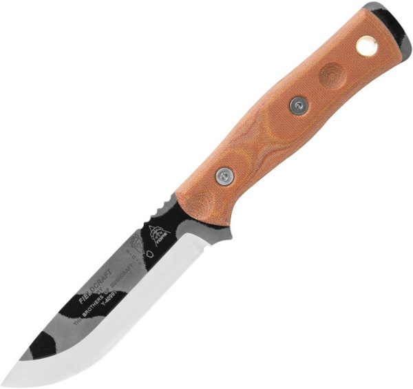 TOPS Fieldcraft BOB Hunter Fixed Blade 1095HC Camo Knife