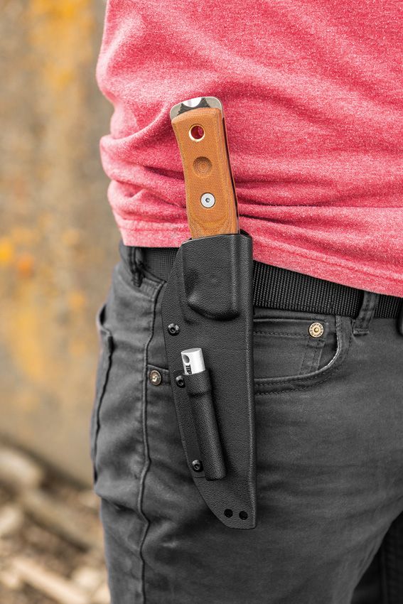 TOPS Fieldcraft BOB Hunter Fixed Blade 1095HC Camo Knife