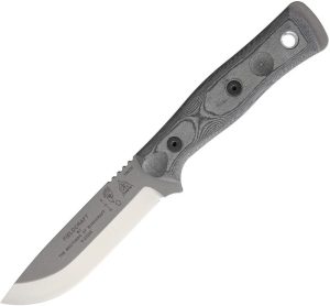 TOPS Fieldcraft BOB Hunter 154CM Fixed Blade Knife Black Micarta