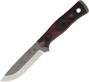 TOPS Fieldcraft BOB Hunter Red 154CM Fixed Blade Knife