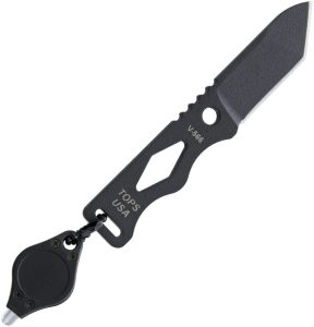 TOPS Chico Neck Knife 1095 Carbon Steel Fixed Blade EDC