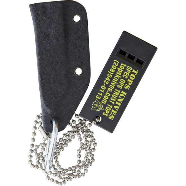 TOPS Chico Neck Knife 1095 Carbon Steel Fixed Blade EDC