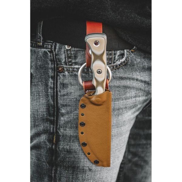 TOPS Camp Creek Fixed Blade Knife CPM S35VN Camo G10