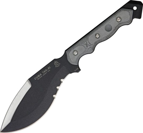 TOPS CUMA TAK-RI 2 Tactical Kukri Fixed Blade 1095 Steel