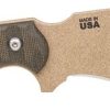 TOPS CUMA TAK-RI Coyote Fixed Blade Kukri Knife 1095HC Steel