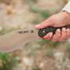 TOPS CUMA TAK-RI Coyote Fixed Blade Kukri Knife 1095HC Steel