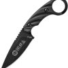 TOPS CUT Combat Utility Tool Fixed Blade 1095HC Steel Black