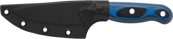 TOPS Dicer Paring Knife S35VN Fixed Blade Black Blue G10