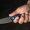 TOPS Dicer Paring Knife S35VN Fixed Blade Black Blue G10