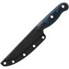 TOPS Dicer Steak Knife S35VN Fixed Blade Black Blue G10