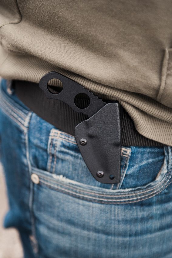 TOPS Devils Elbow Skeleton Fixed Blade 1095 Steel USA Made