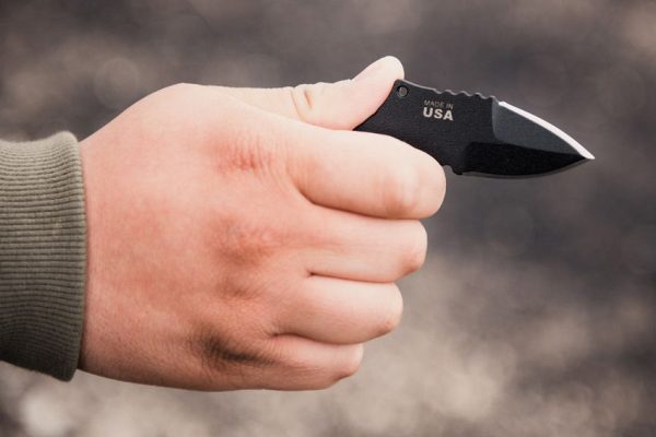 TOPS Devils Elbow Skeleton Fixed Blade 1095 Steel USA Made