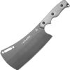 TOPS El Chappo Cleaver 6" 1095HC Fixed Blade Sniper Grey