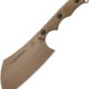 TOPS El Chappito Fixed Blade Knife 1095HC Coyote Tan USA