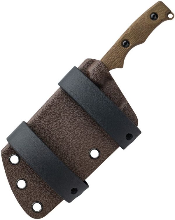 TOPS El Chappito Fixed Blade Knife 1095HC Coyote Tan USA