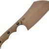TOPS El Chappito Fixed Blade Knife 1095HC Coyote Tan USA