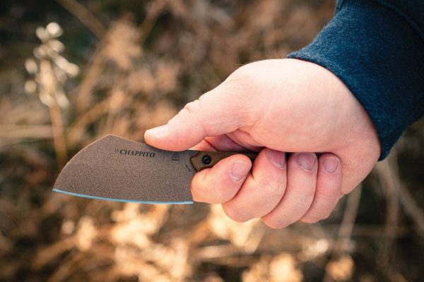 TOPS El Chappito Fixed Blade Knife 1095HC Coyote Tan USA