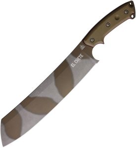 TOPS El Chete Midnight Bronze Camo Fixed Blade 12" 1095HC