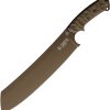 TOPS El Chete Midnight Bronze Fixed Blade Knife 1095HC Steel