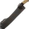 TOPS El Chete Midnight Bronze Fixed Blade Knife 1095HC Steel
