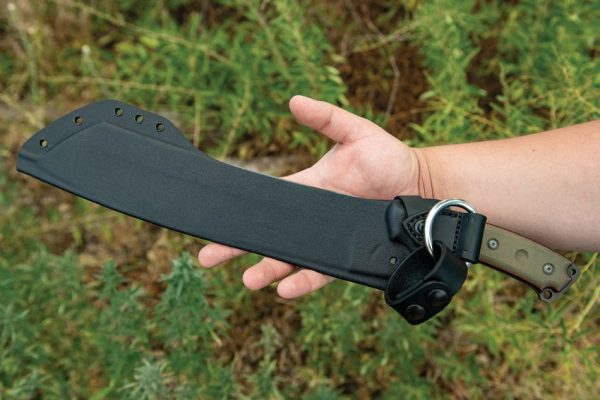 TOPS El Chete Midnight Bronze Camo 12" Fixed Blade Knife