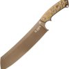 TOPS El Chete Midnight Bronze Fixed Blade 1095HC Steel Knife