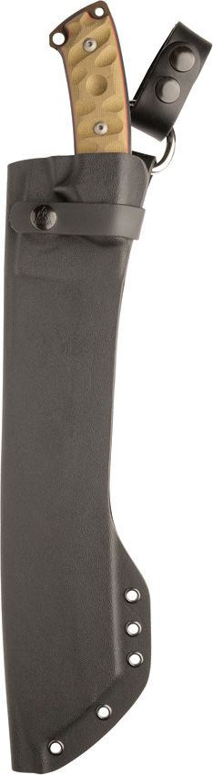 TOPS El Chete Midnight Bronze Fixed Blade 1095HC Steel Knife