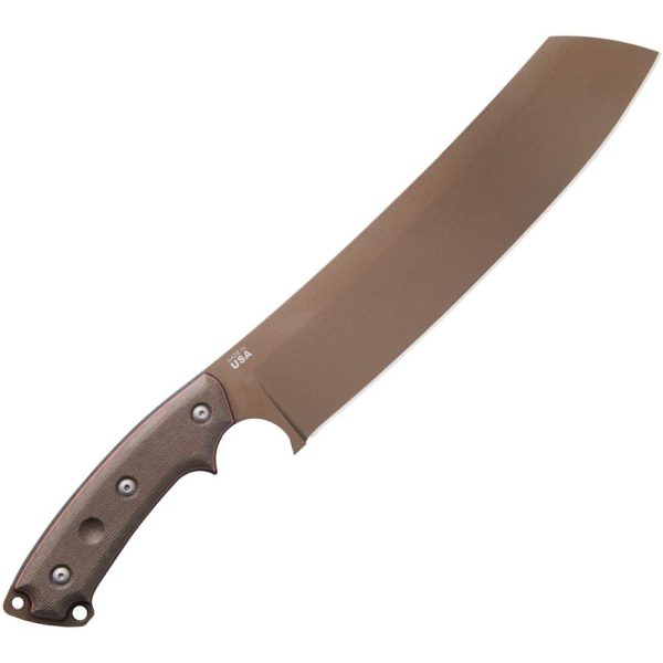 TOPS El Chete Midnight Bronze 12" Fixed Blade Knife USA