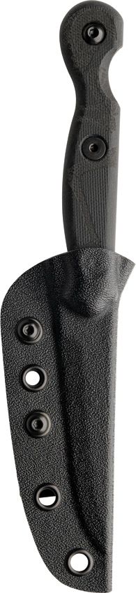 TOPS El Pionero Blackout Fixed Blade Knife 1095HC Steel USA