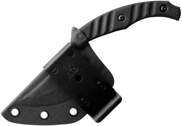 TOPS Ephyra Fixed Blade 1095HC Steel Black G10 USA Made