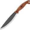 TOPS Earth Skills Fixed Blade Knife 1095HC Steel Tan Micarta