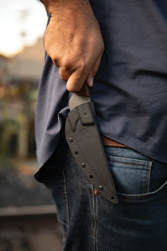 TOPS Frog Market Special Fixed Blade Knife 1095HC Steel Tan