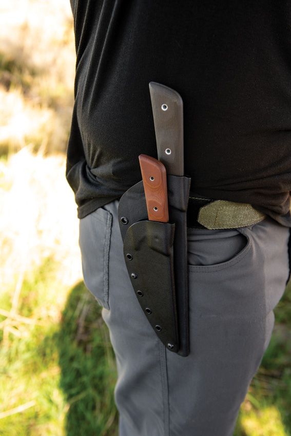 TOPS Frog Market Special Combo Fixed Blade 1095HC Steel