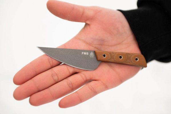 TOPS Frog Market Special Mini 1095HC Fixed Blade Knife